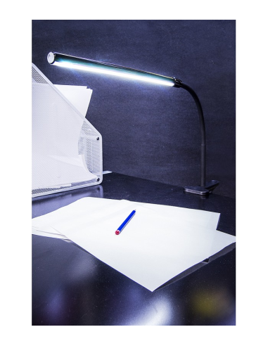 FLEXO PINZA NEGRO LED