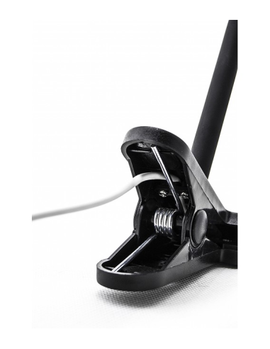 FLEXO PINZA NEGRO LED