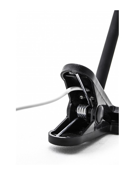 FLEXO PINZA NEGRO LED