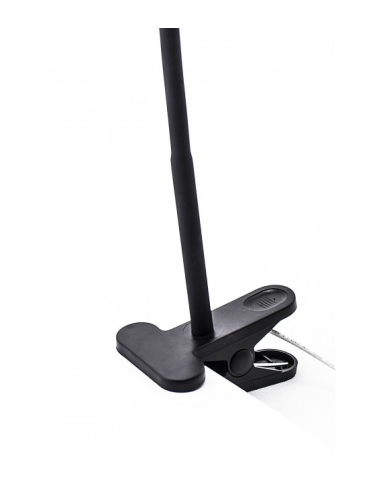 FLEXO PINZA NEGRO LED