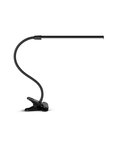 FLEXO PINZA NEGRO LED