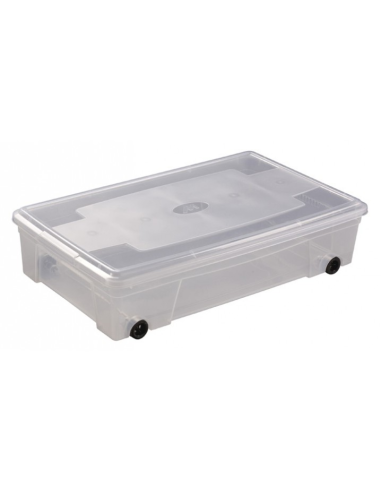 BAJO CAMA SPACE BOX 34 L. + RUEDAS