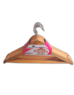 6 PERCHAS MADERA BARNIZADA