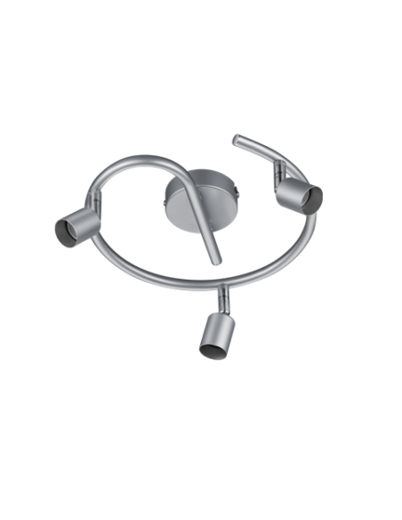 ESPIRAL 3 FOCOS NIQUEL PARIS