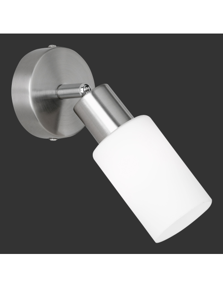 FOCO 1 LUZ NIQUEL MARS