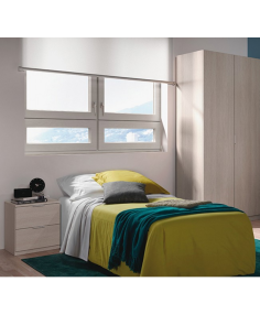 MESITA 2 CAJONES LOWCOST ROBLE 2