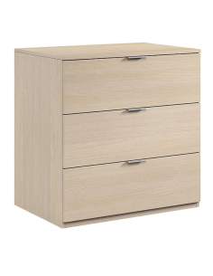 CÓMODA 3 CAJONES ROBLE