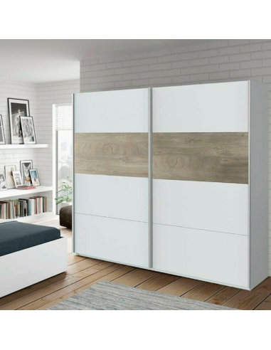 ARMARIO ROPERO 2 PUERTAS CORREDERAS