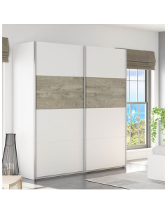 ARMARIO ROPERO 2 PUERTAS CORREDERAS 2