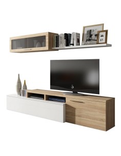 SALON NEXUS BLANCO BRILLO/ROBLE