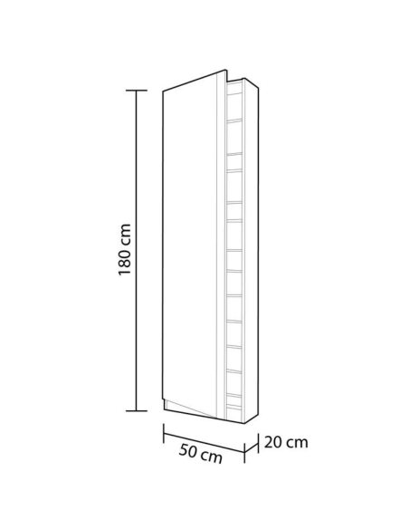 ZAPATERO ARMARIO ESPEJO KRISTAL