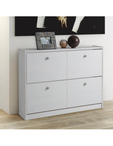 ZAPATERO 2 PUERTAS TABAC BLANCO