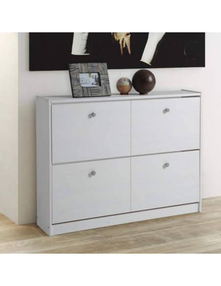 ZAPATERO 2 PUERTAS TABAC BLANCO