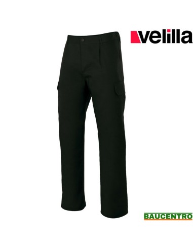 PANTALÓN MULTIBOLSILLOS  NEGRO 345 VELILLA