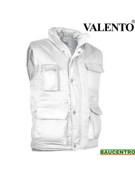 CHALECO MULTIBOLSILLOS BLANCO REPORTER