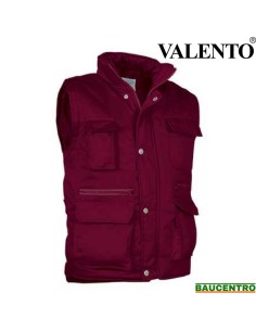CHALECO MULTIBOLSILLOS GRANATE REPORTER
