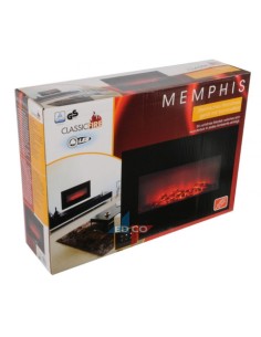 CHIMENEA DECORATIVA PARED MEMPHIS 2