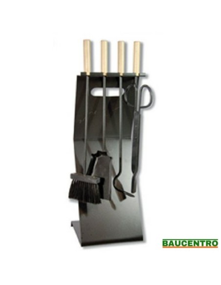 JUEGO CHIMENEA NEGRO