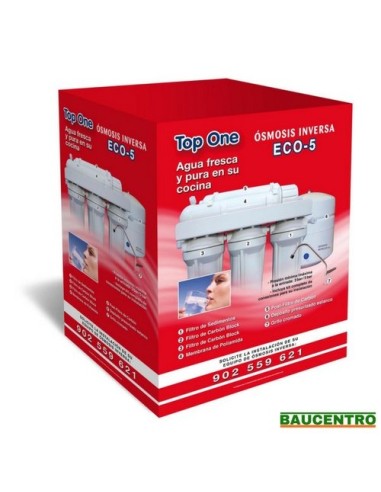 FILTRO AGUA ÓSMOSIS INVERSA