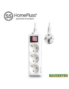 BASE MÚLTIPLE 3 ENCHUFES