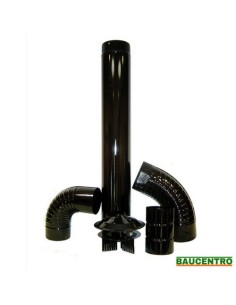 TUBO EXTRACCIÓN ESMALTADO 1 M. 2