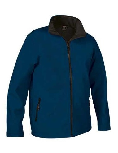 CAZADORA SOFTSHELL AZUL MARINO VALENTO