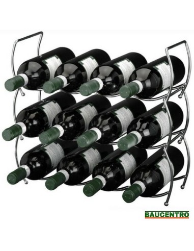 BOTELLERO APILABLE CROMO