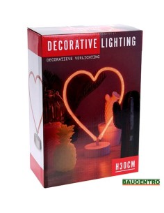 LÁMPARA CORAZÓN LED DECOR 2