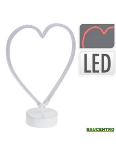 LÁMPARA CORAZÓN LED DECOR