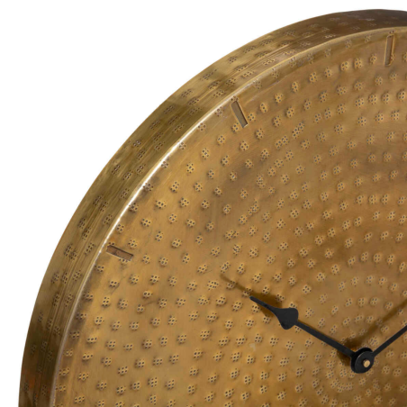 RELOJ METAL DORADO PARED