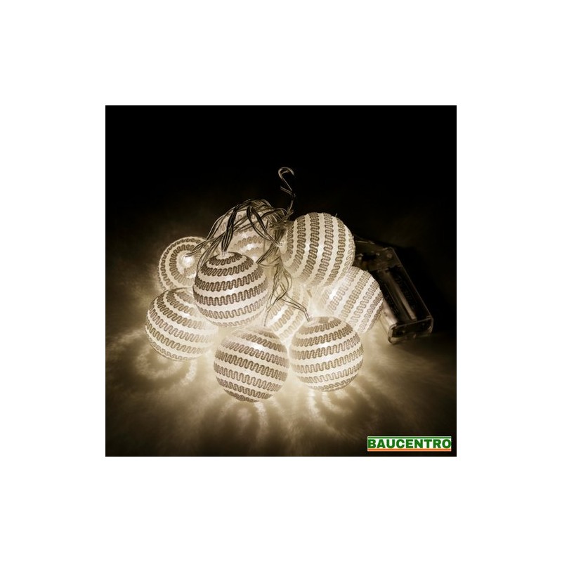 GUIRNALDA LUCES LED BLANCO
