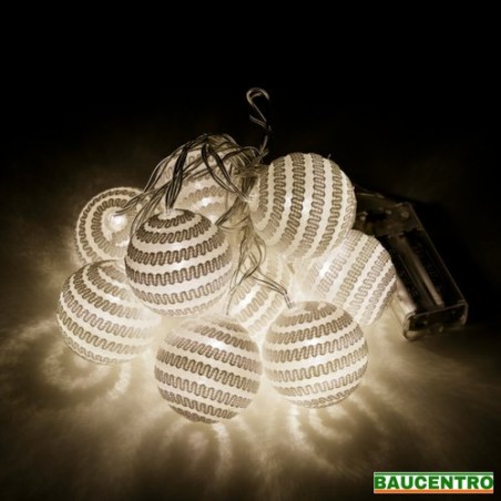 GUIRNALDA LUCES LED BLANCO