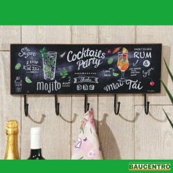 PERCHERO MADERA COCKTAIL