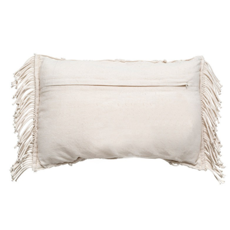 COJÍN MACRAMÉ CRUDO