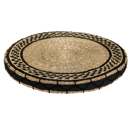 COJÍN SUELO ÉTNICO YUTE