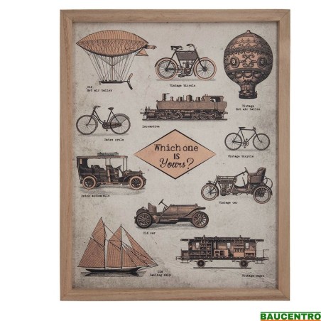 CUADRO TRAVEL VINTAGE