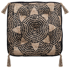 COJÍN SUELO ÉTNICO YUTE 2