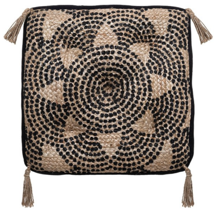 COJÍN SUELO ÉTNICO YUTE