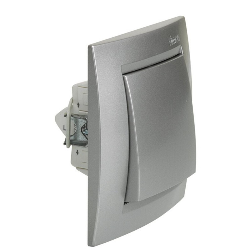 CONMUTADOR CRUCE ALUMINIO SIMON15