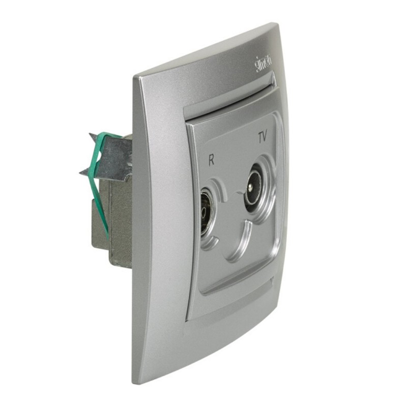 TOMA R+TV INTERMEDIA ALUMINIO SIMON 15