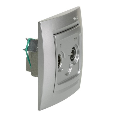 TOMA R+TV INTERMEDIA ALUMINIO SIMON 15