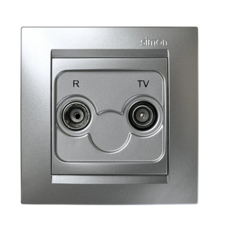 TOMA R+TV INTERMEDIA ALUMINIO SIMON 15