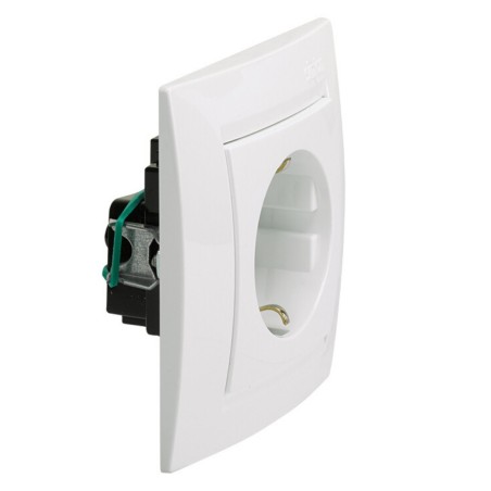 BASE ENCHUFE 2P+TT BLANCO SIMON15