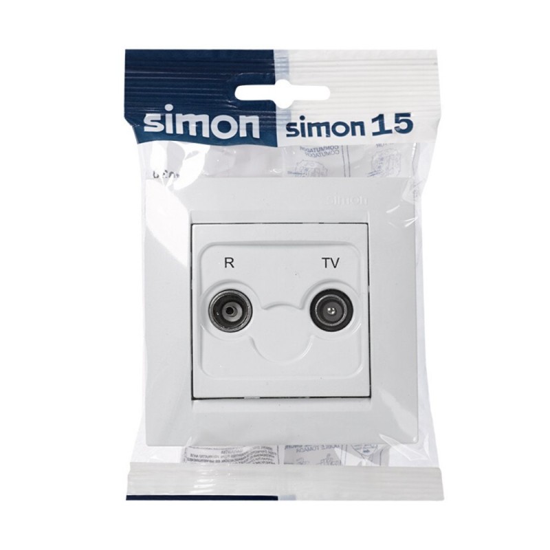 TOMA R+TV INTERMEDIA BLANCO SIMON 15