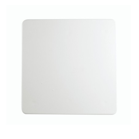 TAPA CAJA CUADRADA BLANCA