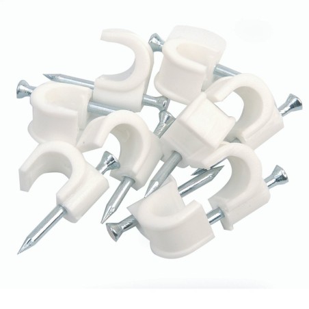 GRAPA CABLE REDONDO 3x1,5mm. BLANCO