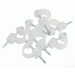 GRAPA CABLE COAXIAL  BLANCO