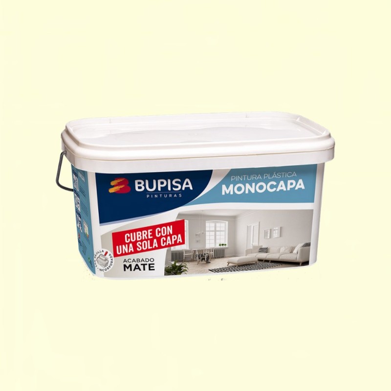 PINTURA MONOCAPA AMARILLO SUAVE