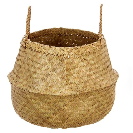 CESTA PLEGABLE MIMBRE