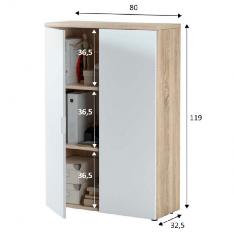 ESTANTERÍA ARMARIO OFICINA OFFICE